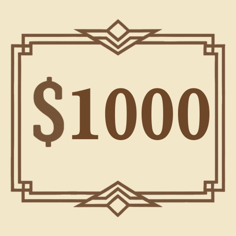 A product priced at $1000