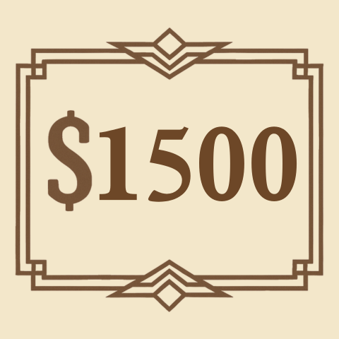 A product priced at $1500